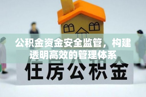 白水公积金资金安全监管，构建透明高效的管理体系