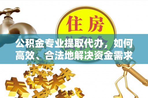 白水公积金专业提取代办，如何高效、合法地解决资金需求？
